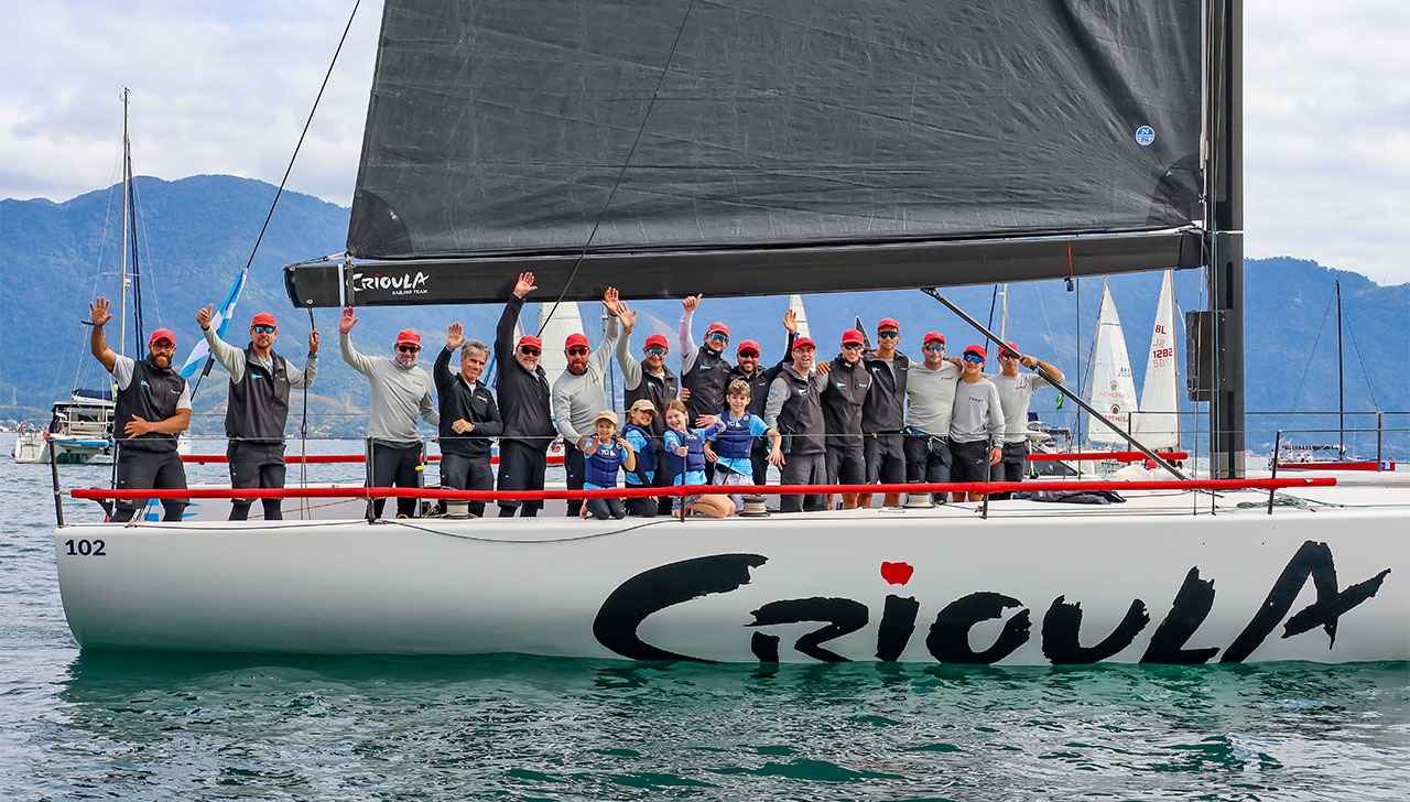Crioula é campeão da Semana Internacional de Vela de Ilhabela Daycoval
